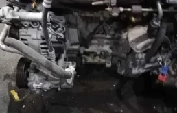 Двигатель для Citroen C4 2009 года на фотографиях