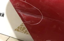 Дверь задняя правая для Hyundai Solaris 2011 года на фотографиях