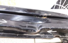 Усилитель переднего бампера для Kia Cerato 2010 года на фотографиях