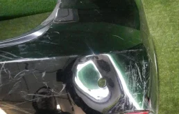 Бампер задний для Kia Cerato 2013 года на фотографиях