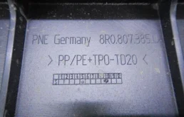 Бампер задний для Audi Q5 2014 года на фотографиях