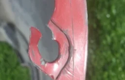 Усилитель переднего бампера для Kia Rio 2009 года на фотографиях