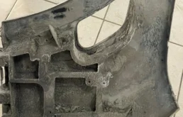 Бампер передний для Porsche Cayenne 2004 года на фотографиях