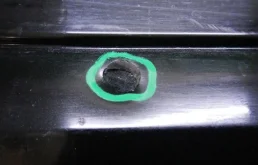 Бампер задний для Mercedes-Benz S class 2014 года на фотографиях