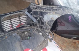 Бампер передний для Porsche Cayenne 2002 года на фотографиях