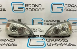 Фары для Mercedes-Benz M class 2003 года на фотографиях