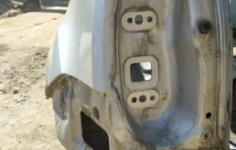 Заднее левое крыло для Renault Duster 2013 года на фотографиях