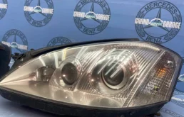 Фара ксенон левая для Mercedes-Benz S class 2008 года на фотографиях