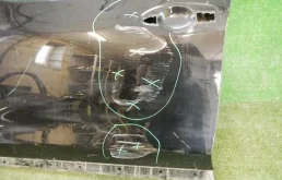 Дверь передняя левая для Nissan X-Trail 2022 года на фотографиях