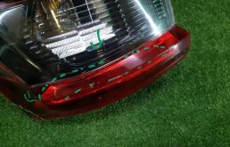 Фонарь внутренний левый для Nissan Qashqai 2018 года на фотографиях