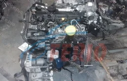 Двигатель без навесного для Renault Duster 2010 года на фотографиях