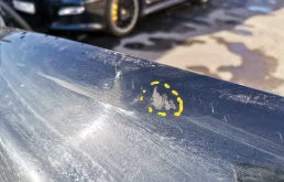 Крыло левое для Mercedes-Benz S class 2012 года на фотографиях