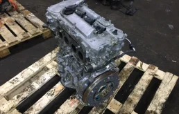 Двигатель без навесного для Toyota Camry 2014 года на фотографиях