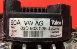 Генератор для Skoda Fabia 2010 года на фотографиях