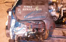 Двигатель без навесного для Renault Kangoo 1997 года на фотографиях