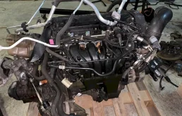 Двигатель без навесного для Opel Astra 2008 года на фотографиях