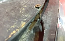 Бампер для Volkswagen Polo 2008 года на фотографиях