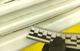 Бампер передний для Mercedes-Benz S class 1996 года на фотографиях