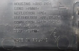 Фонарь левый для Renault Duster 2014 года на фотографиях