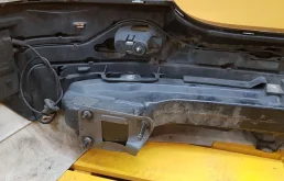 Бампер задний для Mercedes-Benz C class 2004 года на фотографиях