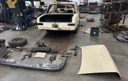 Мерседес в разборе