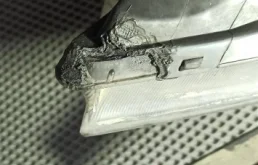 Фара левая для Opel Antara 2014 года на фотографиях