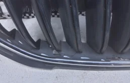 Молдинг решетки радиатора для Skoda Octavia 2018 года на фотографиях