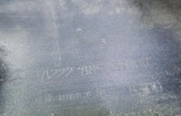 Бампер задний для Mercedes-Benz S class 2013 года на фотографиях