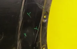 Крыло правое для Nissan Qashqai 2010 года на фотографиях