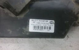 Противотуманка (ПТФ) передняя левая для BMW X3 2018 года на фотографиях