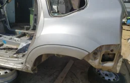 Заднее левое крыло для Renault Duster 2017 года на фотографиях