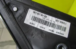 Стекла и зеркала для Volkswagen Tiguan 2010 года на фотографиях