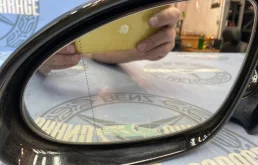 Зеркало боковое левое для Mercedes-Benz S class 2009 года на фотографиях