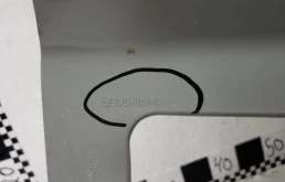 Четверть кузова задняя правая для Skoda Octavia 2017 года на фотографиях