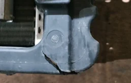 Панель радиатора (телевизор) для Volkswagen Polo 2008 года на фотографиях