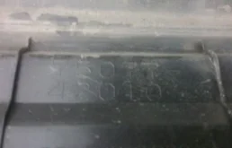 Накладка заднего бампера правая для Toyota RAV4 2015 года на фотографиях