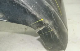 Бампер передний для Porsche Panamera 2010 года на фотографиях