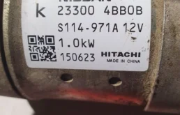 Стартер для Nissan X-Trail 2018 года на фотографиях