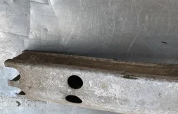 Усилитель заднего бампера для Toyota RAV4 2009 года на фотографиях