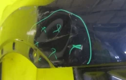 Крыло правое для Nissan Qashqai 2010 года на фотографиях