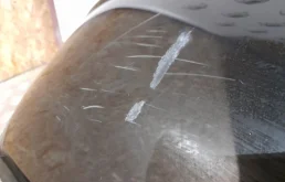 Бампер задний для Citroen C4 2009 года на фотографиях