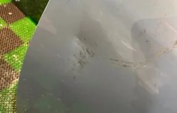 Усилитель переднего бампера для Lexus RX 2010 года на фотографиях