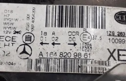 Фара левая для Mercedes-Benz M class 2007 года на фотографиях