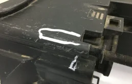 Фара ксенон левая для Skoda Octavia 2010 года на фотографиях