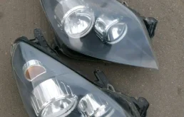 Фары для Opel Astra 2004 года на фотографиях