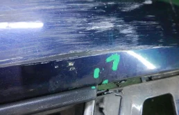 Бампер для Volkswagen Polo 2009 года на фотографиях