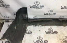 Бампер задний для Toyota Land Cruiser 2021 года на фотографиях