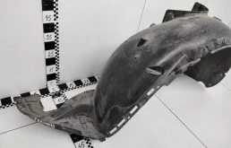 Подкрылок передний левый для Skoda Octavia 2014 года на фотографиях