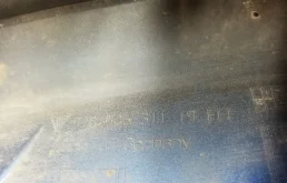 Бампер передний для Porsche Panamera на фотографиях