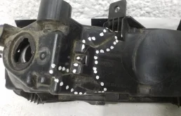 Противотуманка (ПТФ) передняя правая для Nissan X-Trail 2014 года на фотографиях